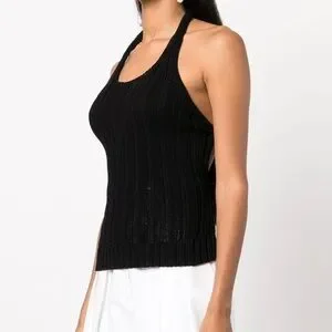 Khaite イマミティトレス 54274132 200 KHAITE | Tops | Khaite Sesto Sweater Knit Halter Top | Poshmark
